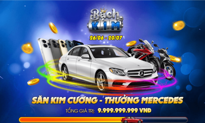 Các khuyến mãi khủng tại cổng game Bạch Kim Club 